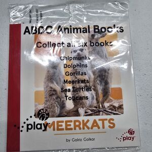 2025 Chick-fil-A Kids Meal Activity Game Book Meerkats NIP